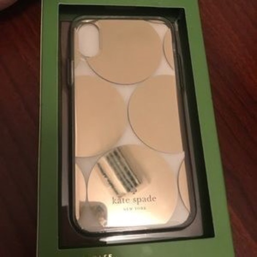 Kate Spade Metallic Circle iPhone Case